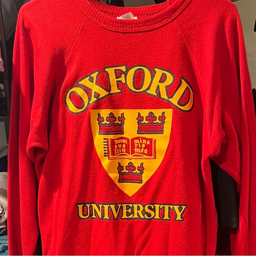 Vintage Oxford University sweater